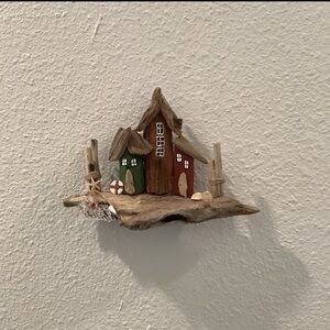 Driftwood Art, Driftwood Fishing Village, Driftwood Coastal Art